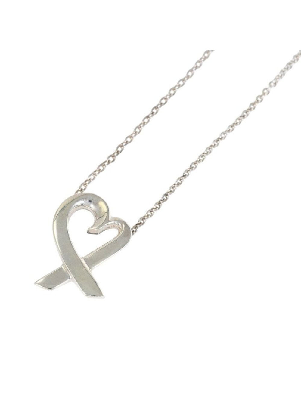 Tiffany & Co Loving Heart 925 Sterling Silver Necklace 42